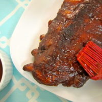Oven-Baked Wet BBQ Ribs