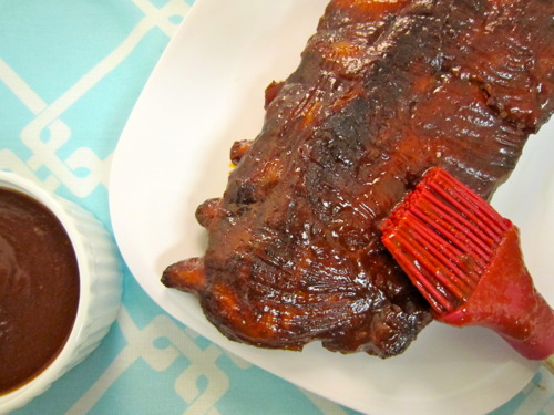 Oven Baked Wet Bbq Ribs Damn Delicious