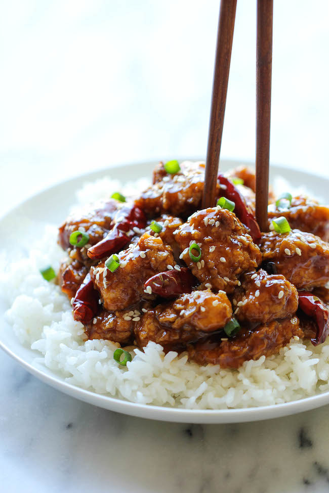 general tao chicken calories