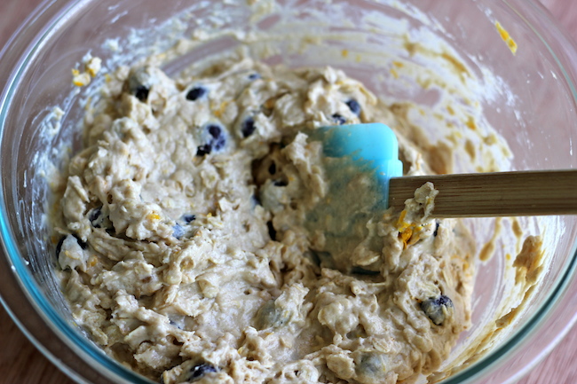 Blueberry Orange Oatmeal Muffins - Healthy, hearty muffins loaded with juicy blueberries and refreshing orange flavor!