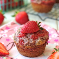 Strawberry Jam Poppyseed Muffins