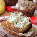 Banana Bread Kit Kat Muffins Damn Delicious