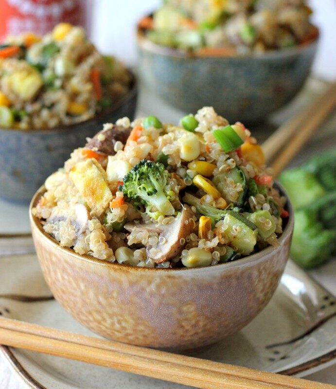 Quinoa Veggie "Fried Rice"