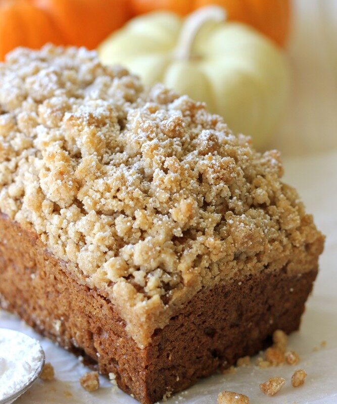 Crumbly Pumpkin Bread