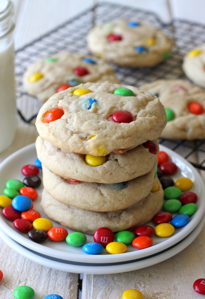 M&M Cookies in a Jar - Damn Delicious