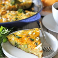 Clean-Out-The-Fridge Vegetable Frittata