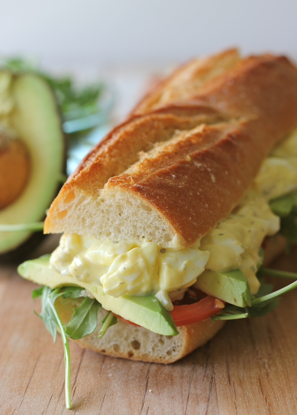 Lunch Lady Egg Salad Sandwich - Plain Chicken