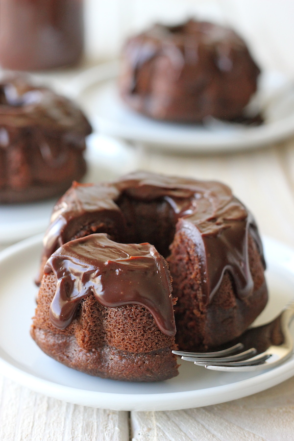 Chocolate Sour Cream Bundt Cake - Incredibly moist, melt-in-your mouth chocolate cake with the most decadent chocolate glaze!