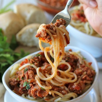 Bolognese Sauce - Damn Delicious