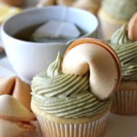 Green Tea Cupcakes with Matcha Cream Cheese Frosting