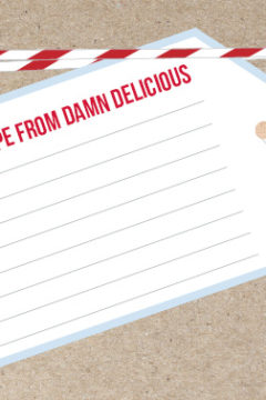 Recipe Cards Giveaway!