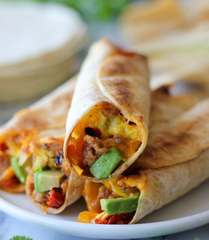 Breakfast Taquitos