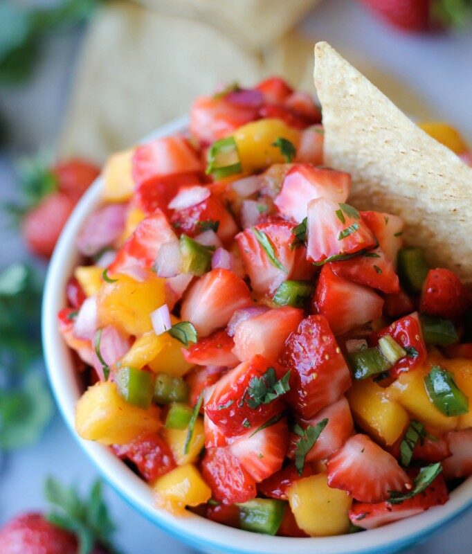 Strawberry Mango Salsa