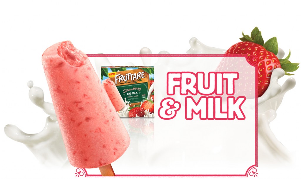 Fruttare Fruit Bars - A new line of delicious frozen fruit bars bursting with real fruit taste!