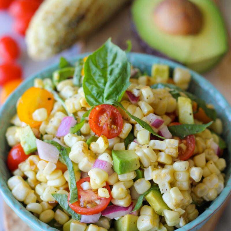 Grilled Corn Salad