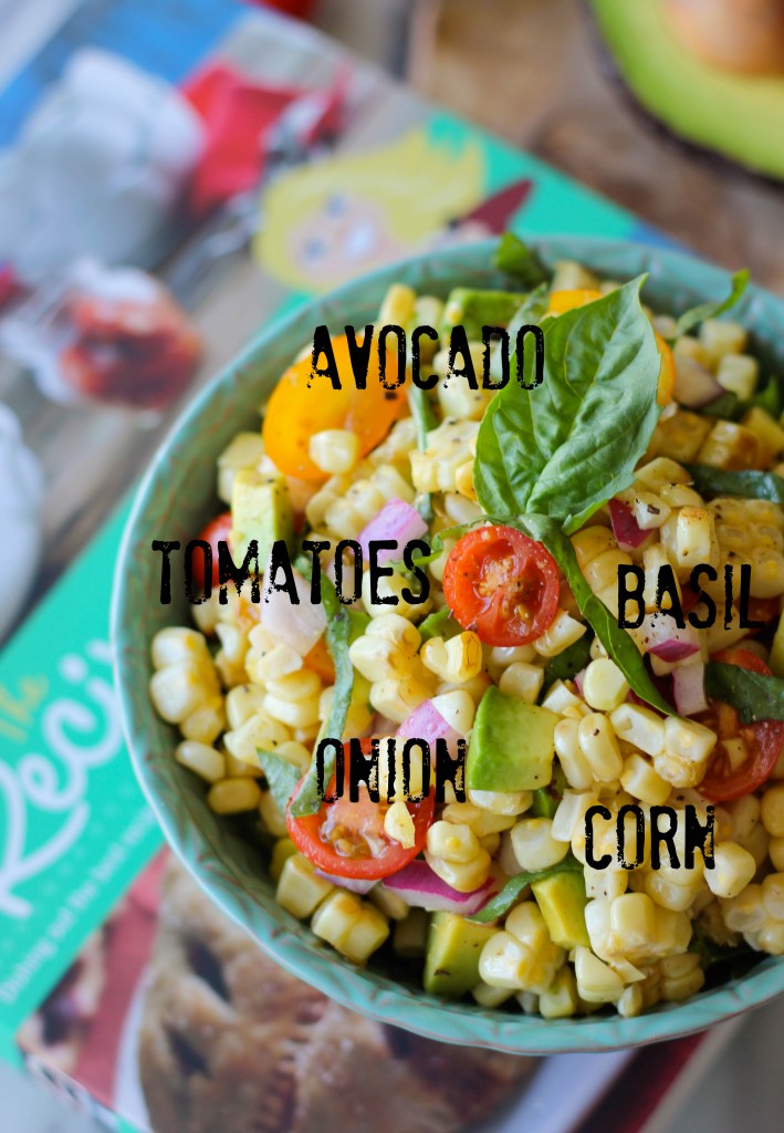 Grilled Corn Salad - A smoky grilled corn salad perfect for a summer picnic!