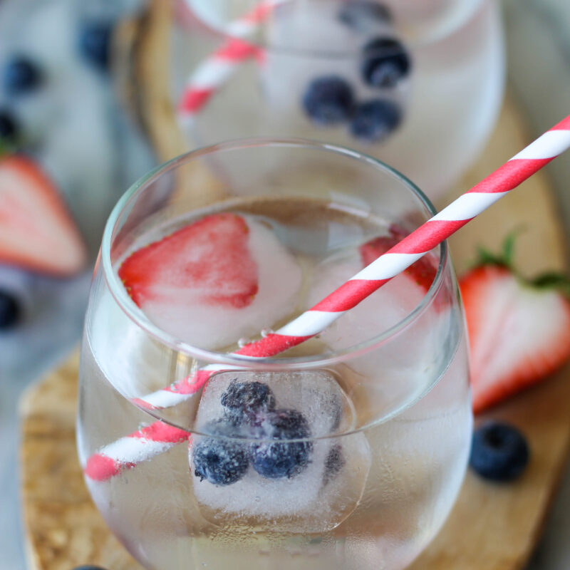 Berry Ice Cubes