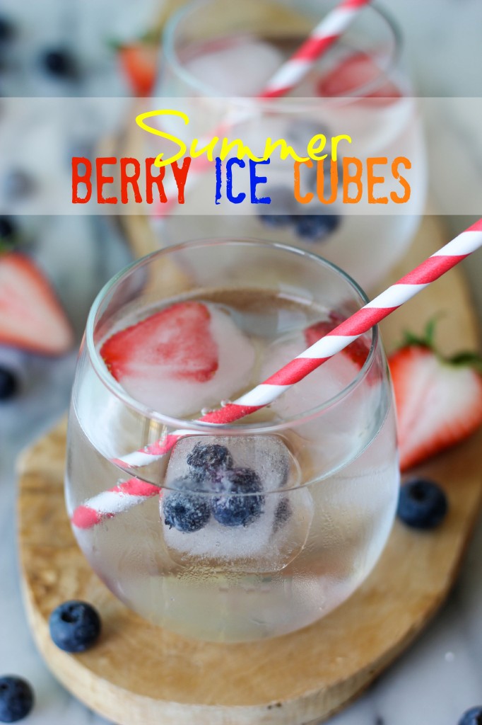 Berry Ice Cubes - Damn Delicious