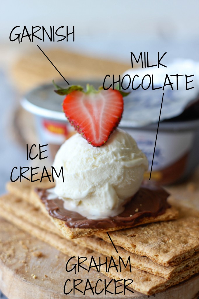 Graham Cracker Milk Chocolate Ice Cream Sandwich - A perfect snack in this summer heat!