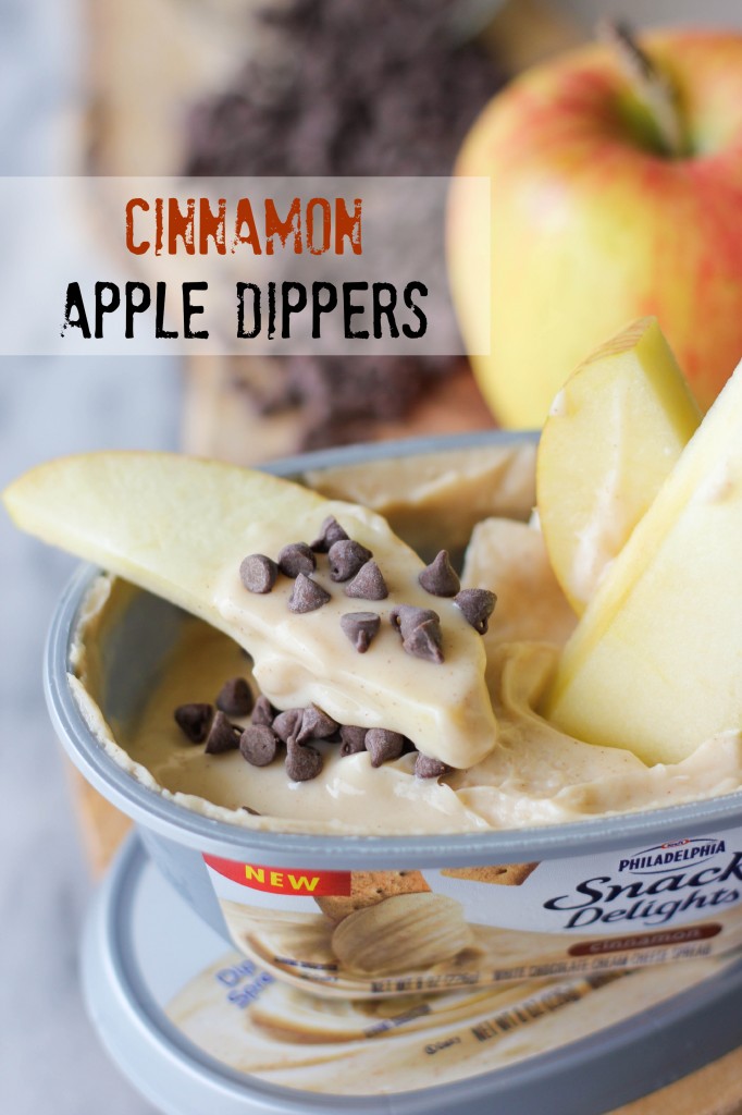 Cinnamon Apple Dippers - The perfect afternoon snack!