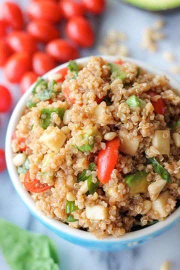 Caprese Quinoa Salad - Damn Delicious