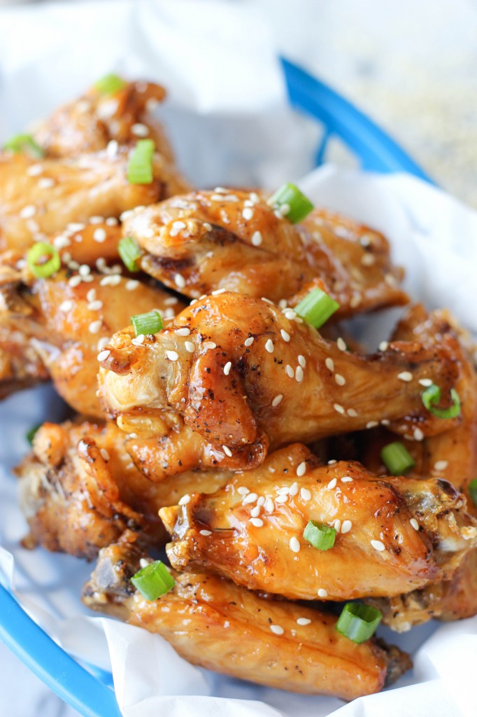 Korean Fried Chicken - Super easy and simple 3 ingredient sweet and sticky chicken wings - the only chicken wing recipe you’ll ever need!