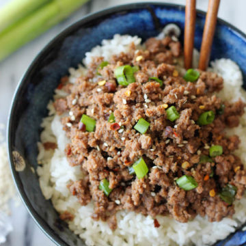 Korean Beef Bowl Damn Delicious