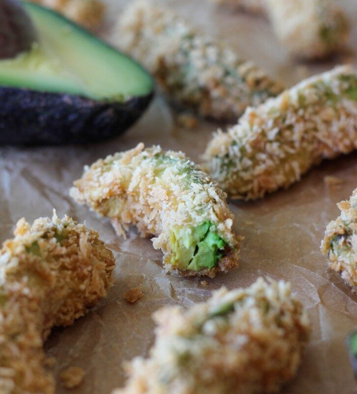 Fried Avocado with Chipotle Cream Sauce