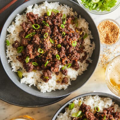 Korean Beef Bowl - Damn Delicious