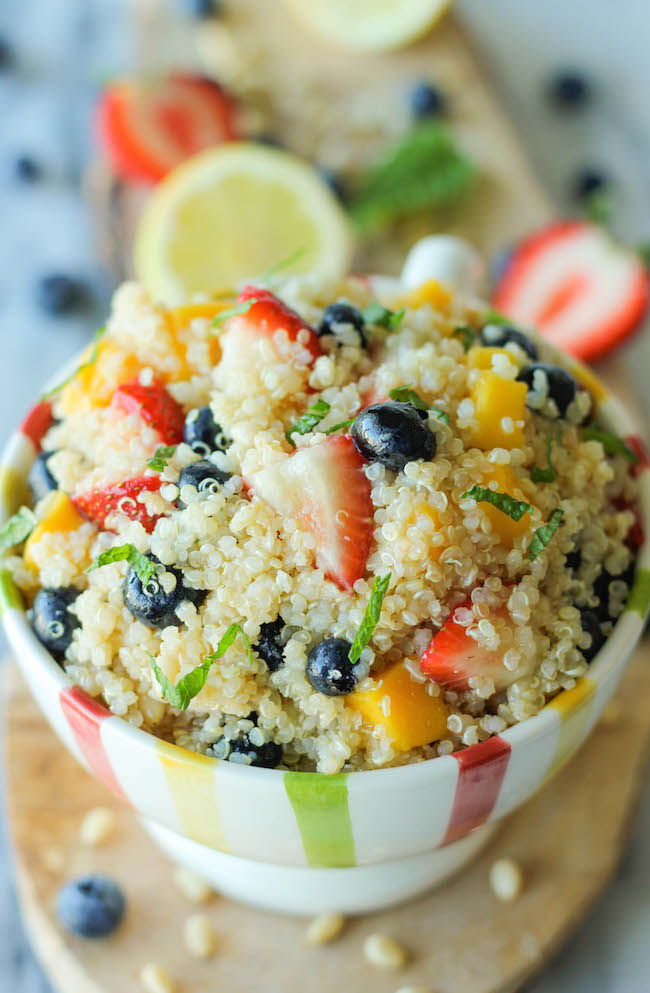 Quinoa Fruit Salad - Healthy World Cuisine