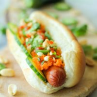 Banh Mi Hot Dogs