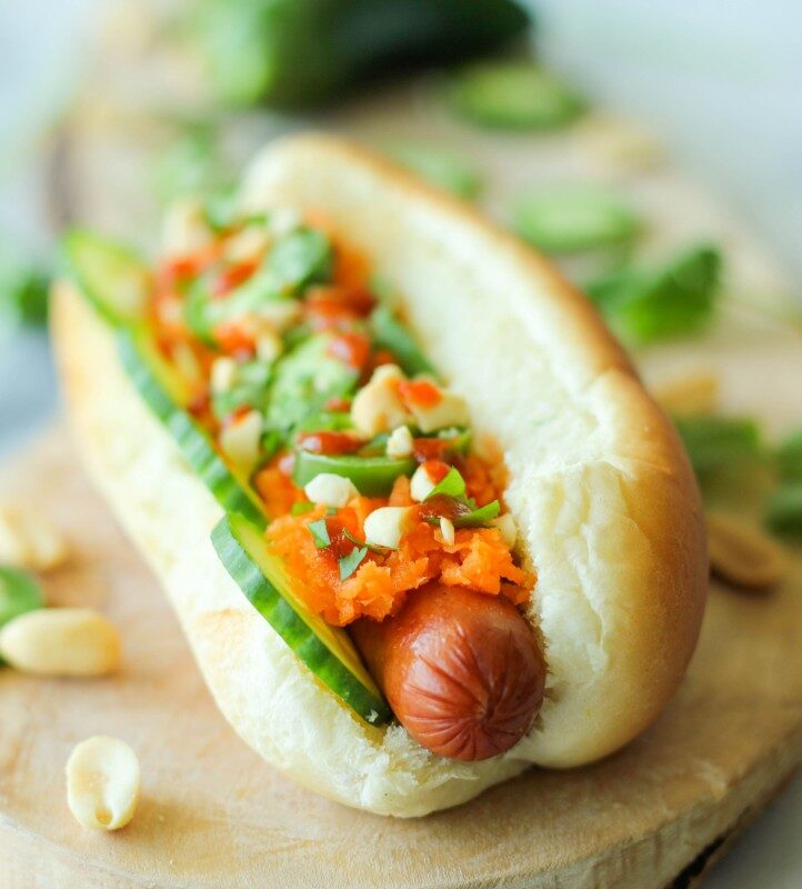 Banh Mi Hot Dogs