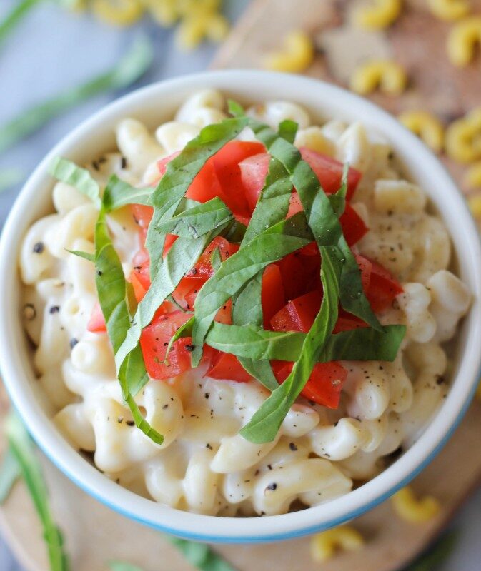 Caprese Mac and Cheese