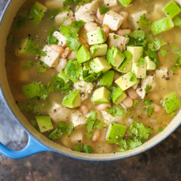 5 Ingredient White Chicken Chili Damn Delicious