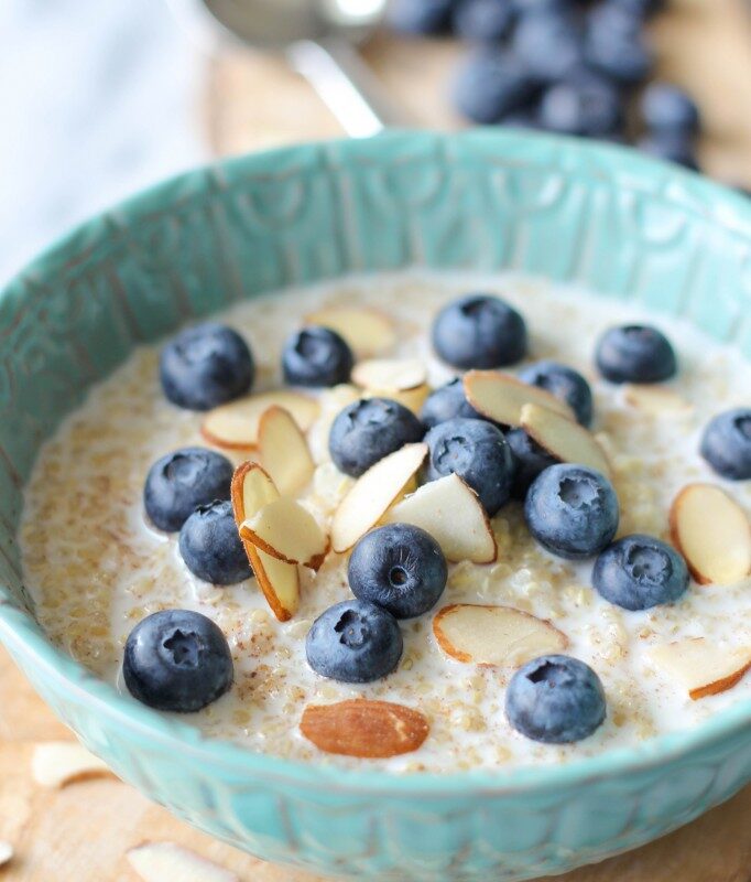 Blueberry Breakfast Quinoa