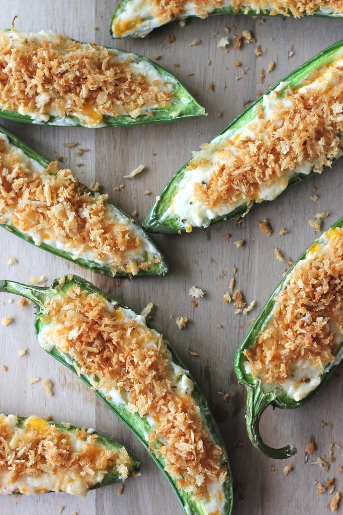 Three-Cheese Jalapeno Poppers - These may be the fastest-selling appetizers at your next football party!