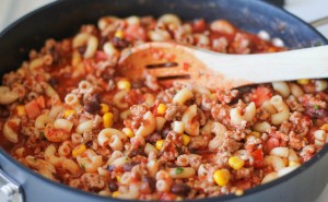 One Pot Mexican Skillet Pasta - Damn Delicious