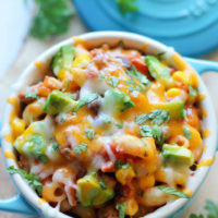 One Pot Mexican Skillet Pasta