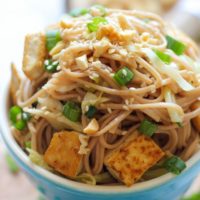 Tofu Soba Noodles