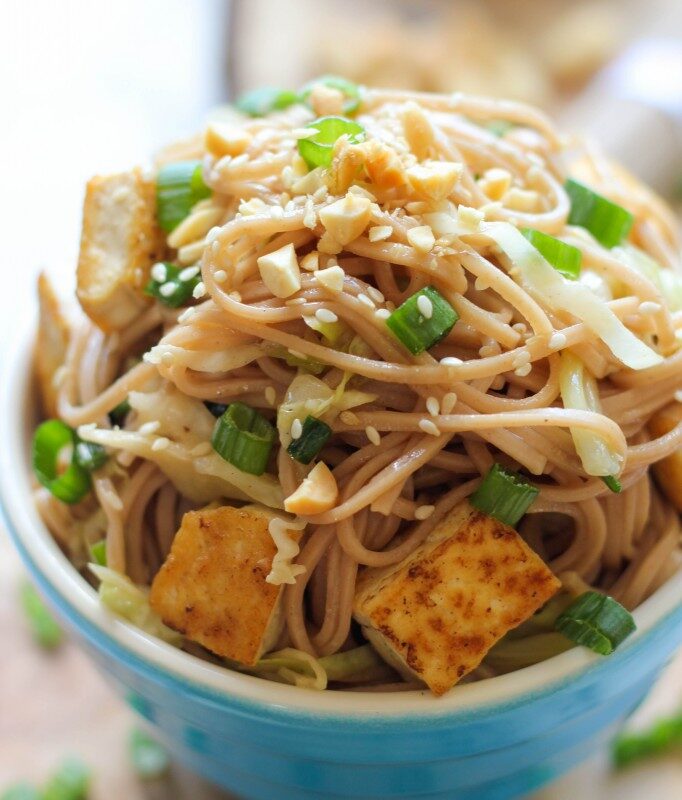 Tofu Soba Noodles