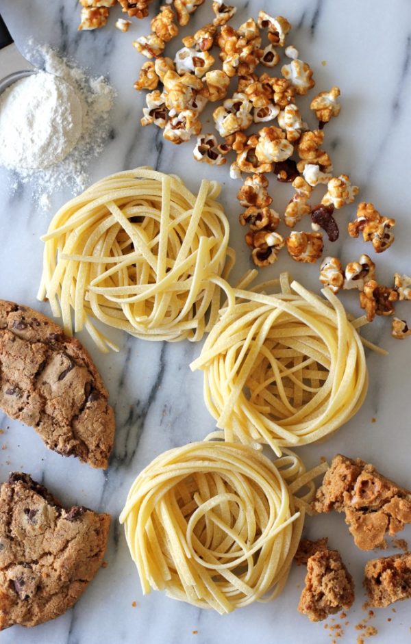 Black Truffle Pasta with Meyer Lemon Cream Sauce Damn Delicious