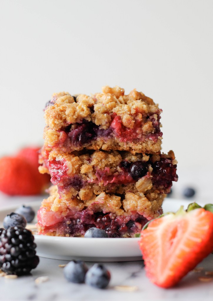Berry Medley Oatmeal Crumb Bars | Must-Try Homemade Breakfast Bar Recipes