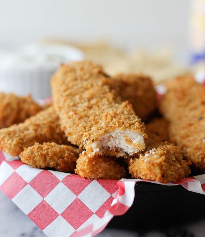 Chicken Tenders with Greek Yogurt Ranch