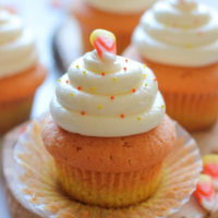 Candy Corn Cupcakes