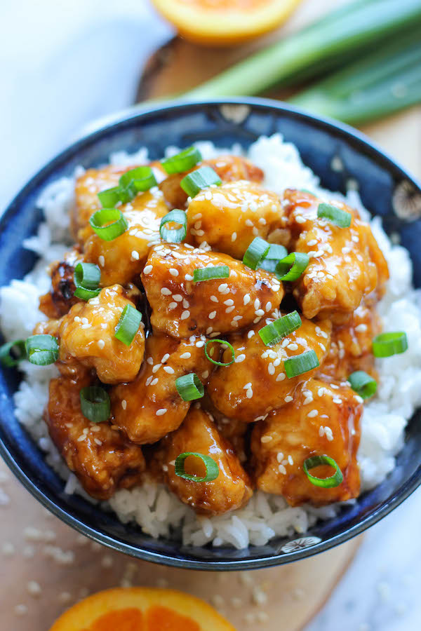 Asian chicken orange recipe
