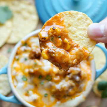 Beef Enchilada Dip - Damn Delicious