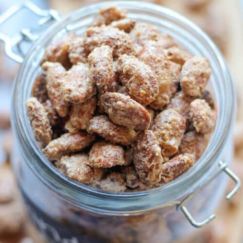 Cinnamon Sugar Candied Nuts - Damn Delicious