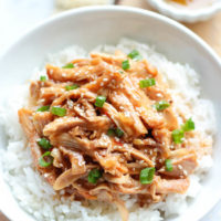 Slow Cooker Honey Sesame Chicken