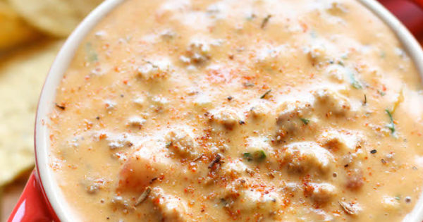 Beef Queso Dip Damn Delicious