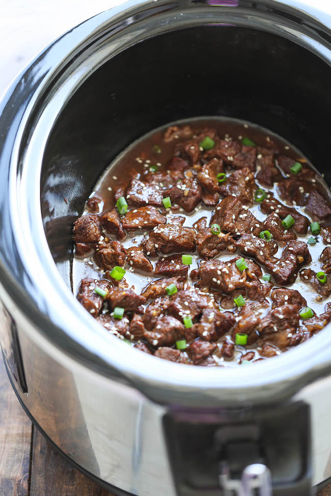 Slow Cooker Korean Beef Damn Delicious